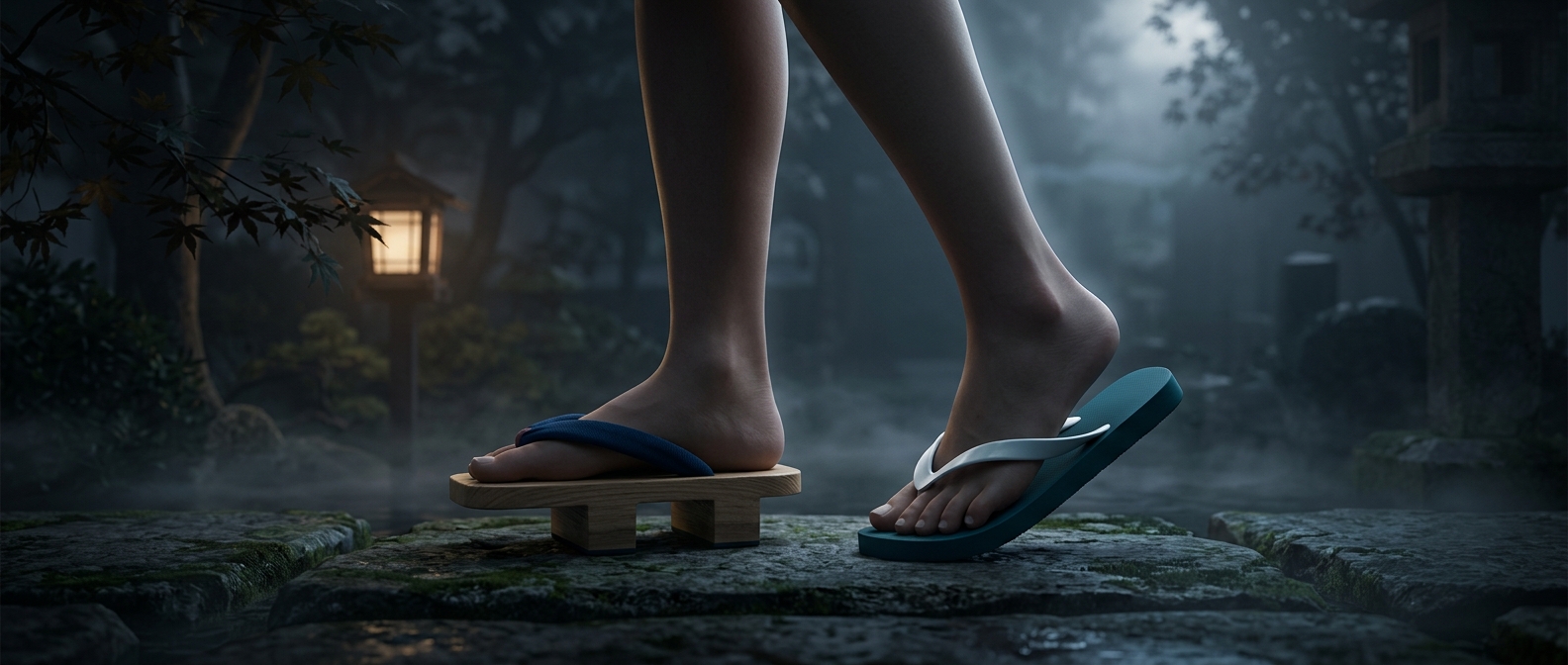 Your flip-flops have Japanese roots