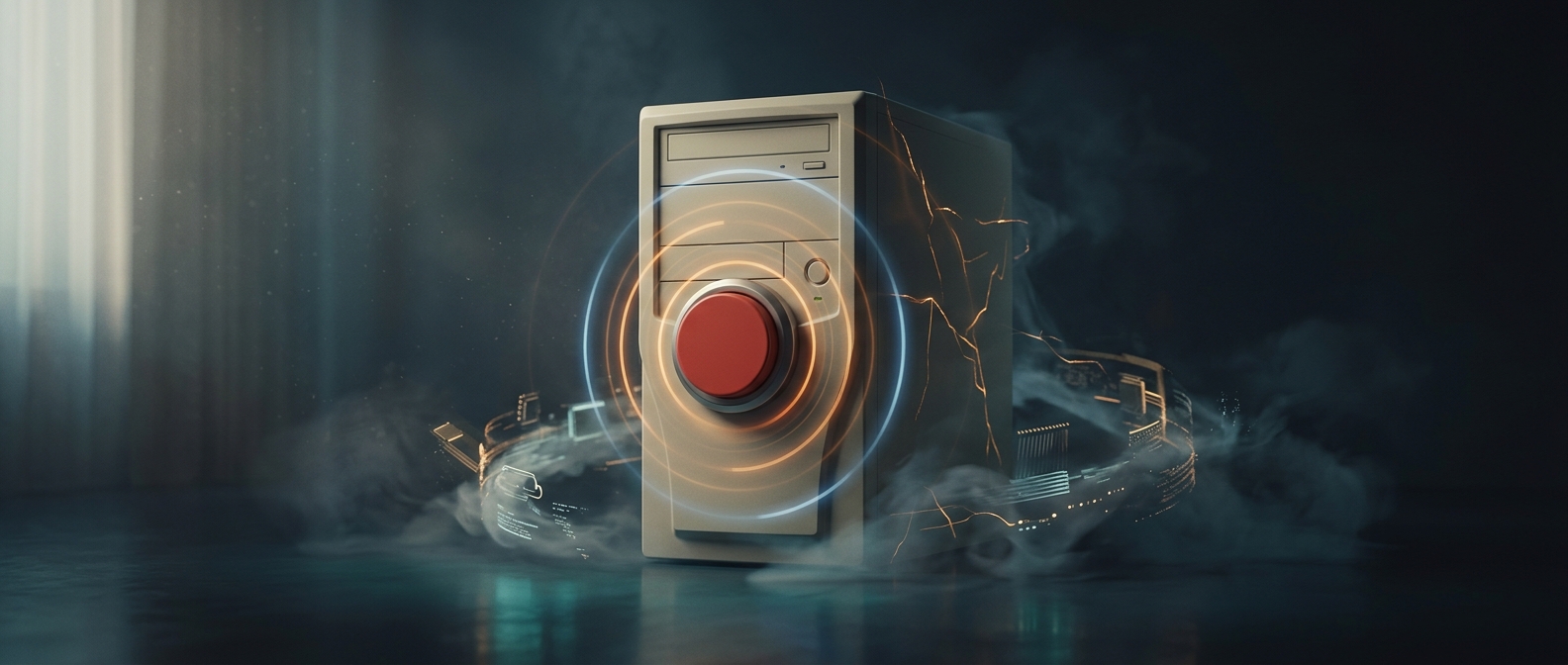 Кнопка Turbo в старых ПК на самом деле замедляла их