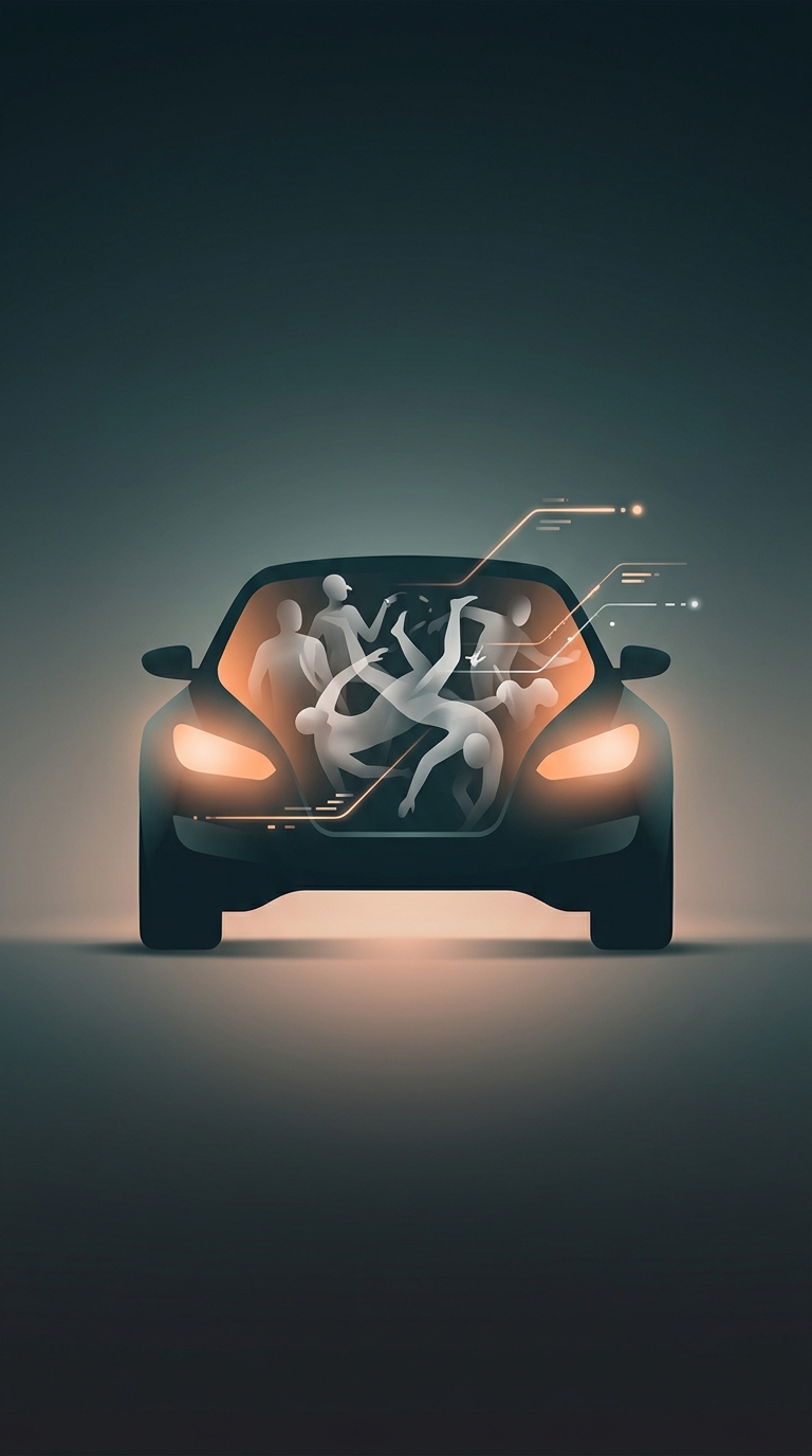 What is the most common reason that fully autonomous, self-driving cars get into accidents on city streets?