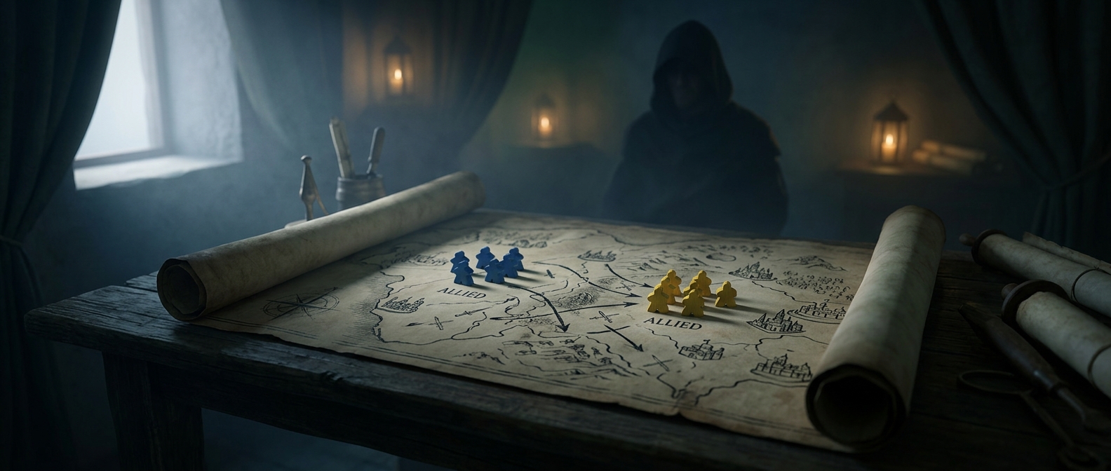 In Age of Empires II, map sharing could betray allies