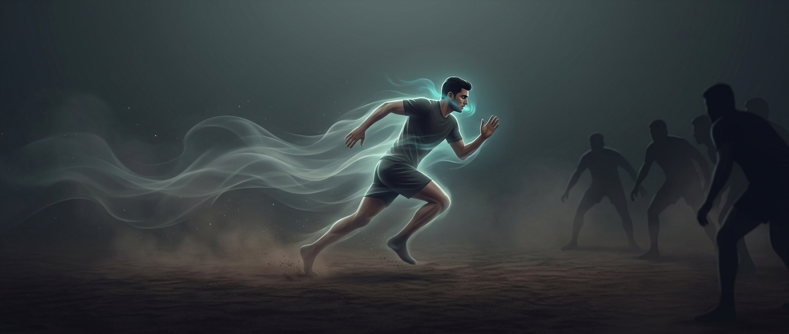 Kabaddi players raid while holding one breath