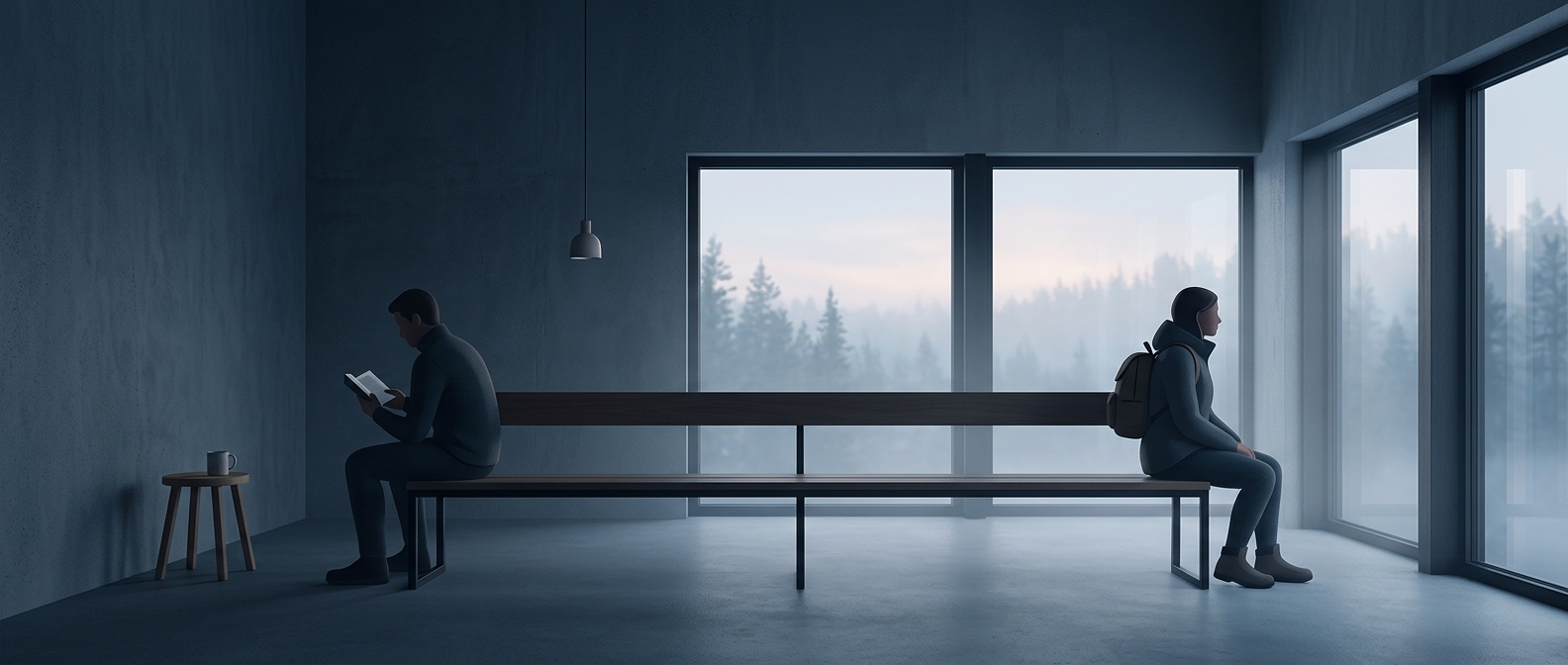 Why Finns leave an empty bench between strangers