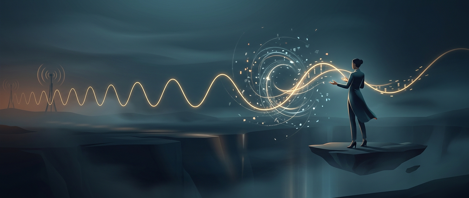 Modulation manipulates carrier waves to hold data