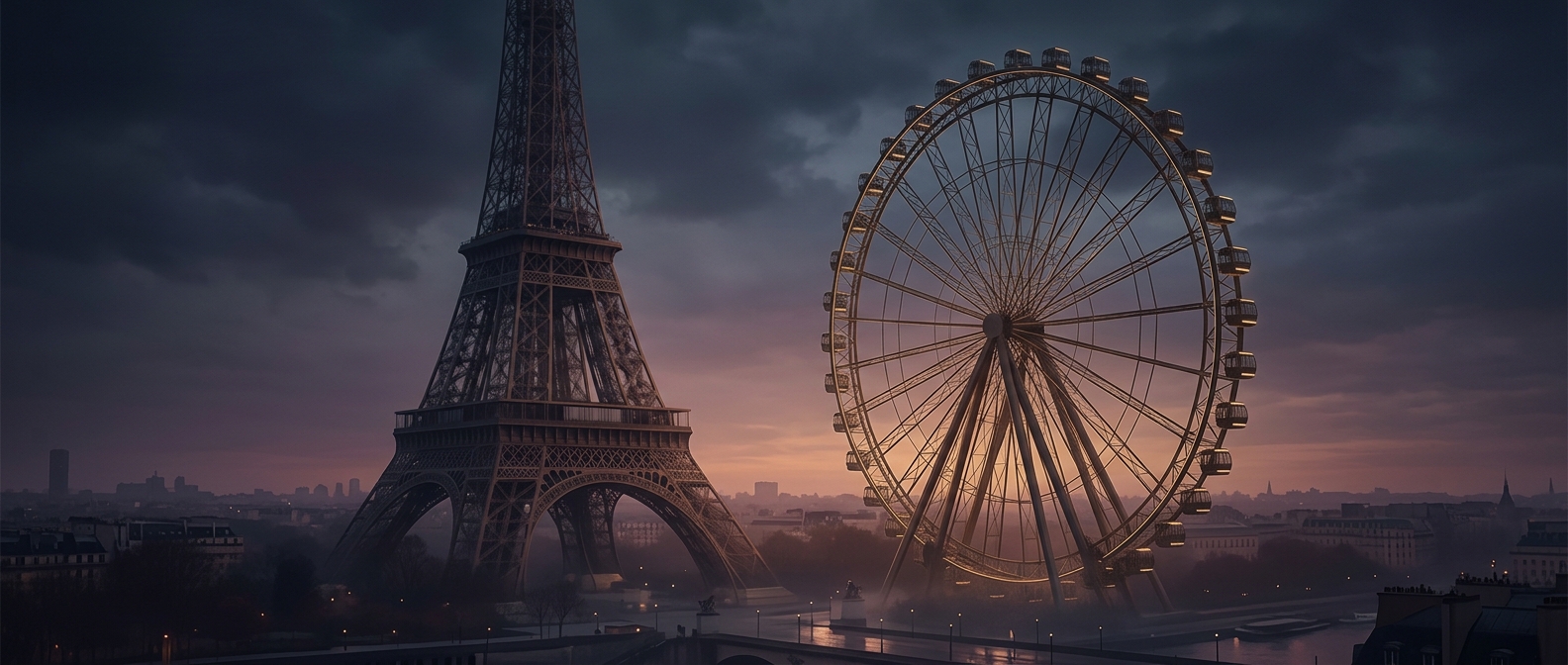 The Ferris wheel built to challenge the Eiffel Tower