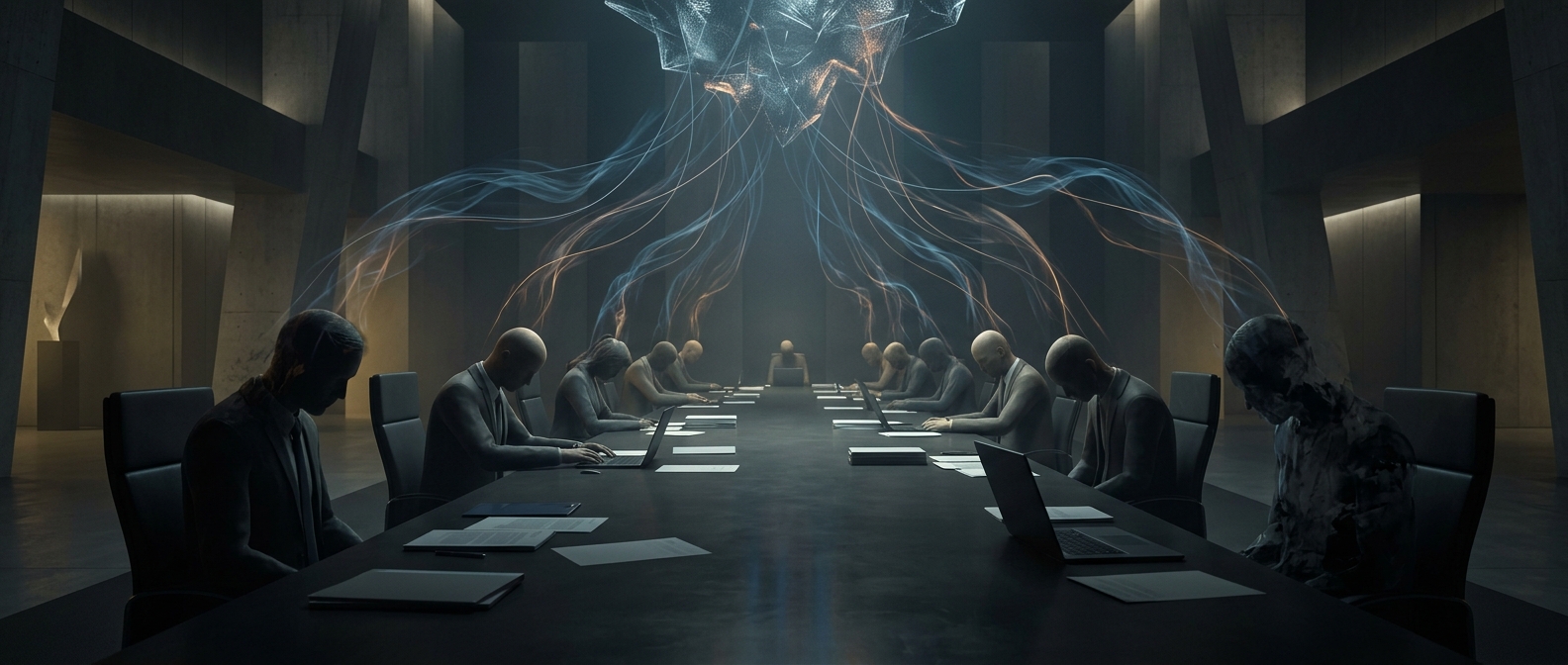 Endless corporate meetings drain human souls