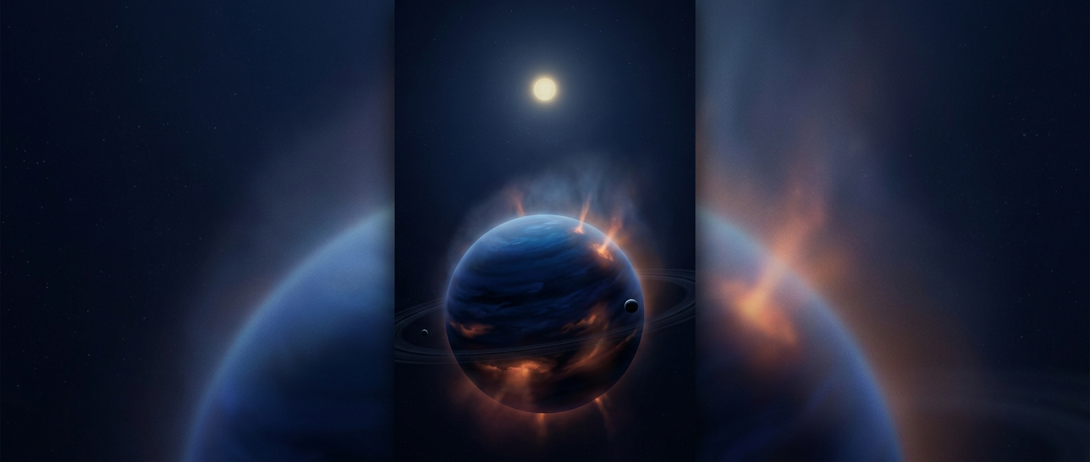 Neptune gives off more heat than it gets from the Sun