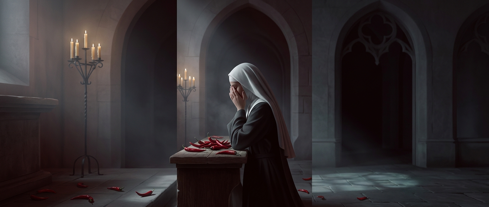 Rose of Lima damaged her skin with spices and lye to deter suitors