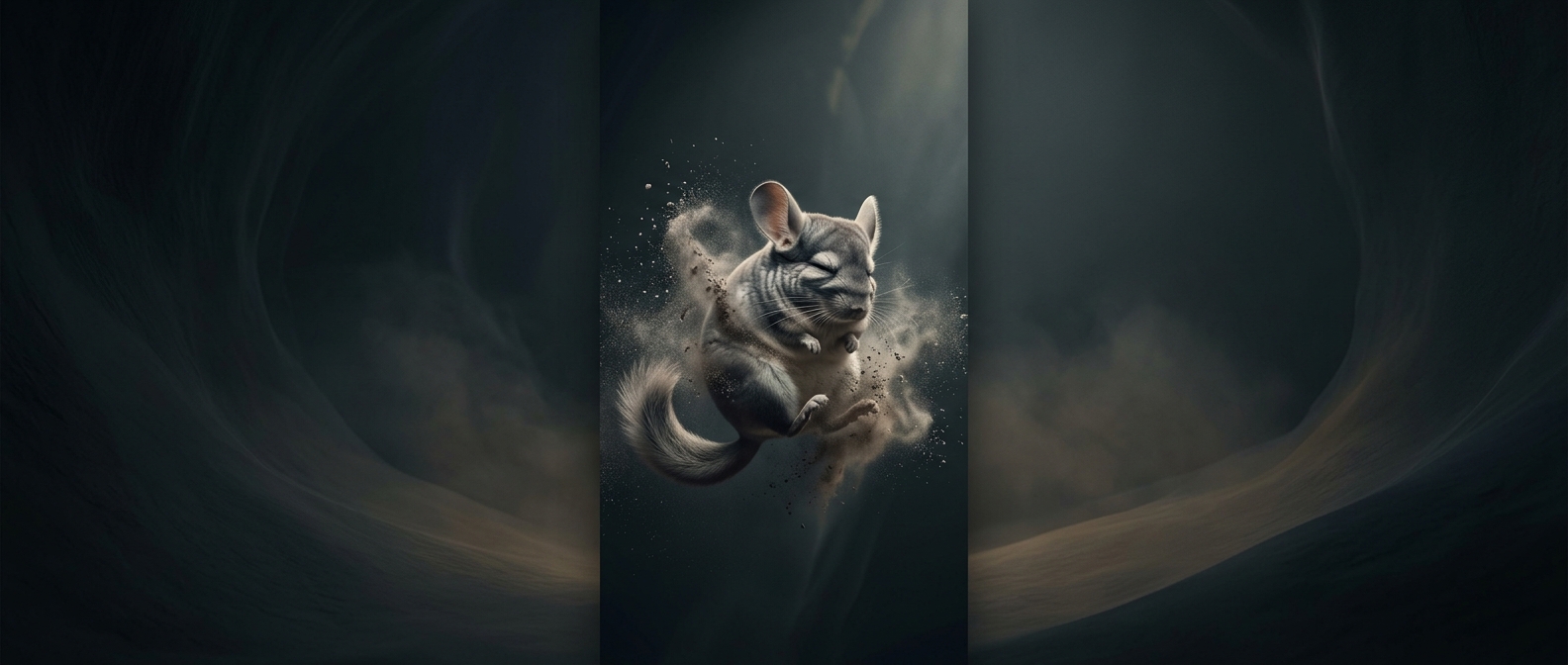 Why chinchillas bathe in dust instead of water
