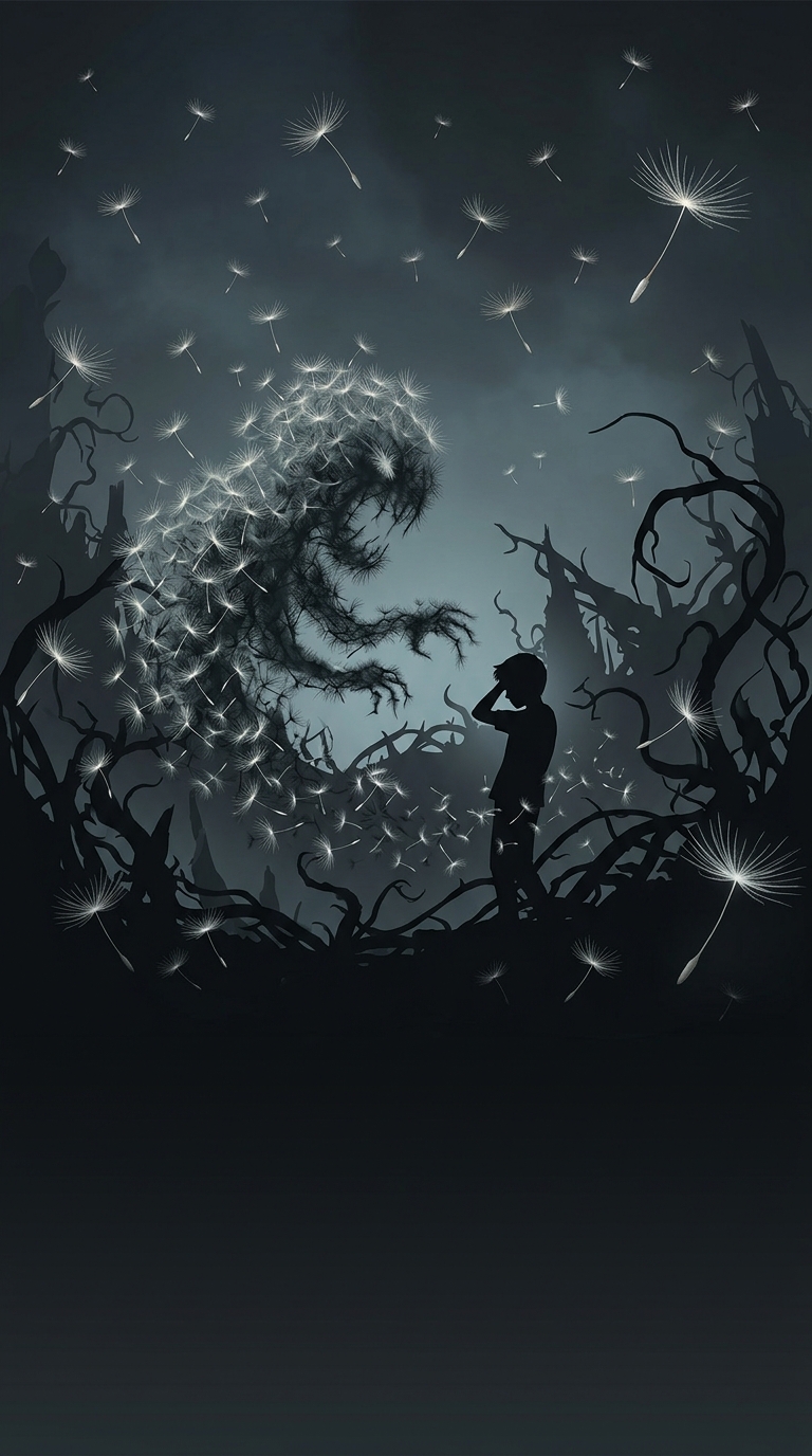 Dust particles floating through the air in the terrifying Upside Down dimension of Stranger Things are mostly just massive clouds of dandelion seeds that the production team blew onto the set.