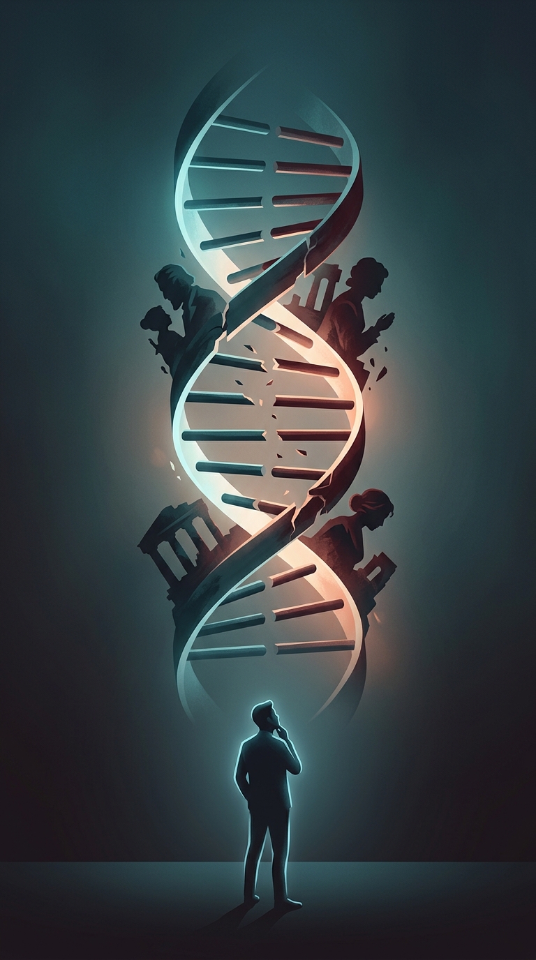 Mind-blowing biology: The intense trauma your grandparents survived can physically alter your DNA today. This is known as...
