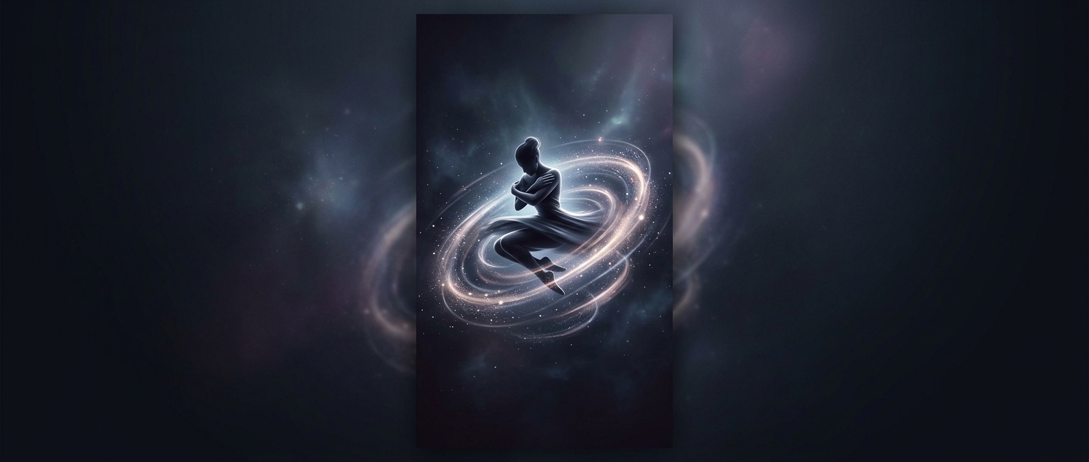 Pulling your arms inward forces you to spin much faster
