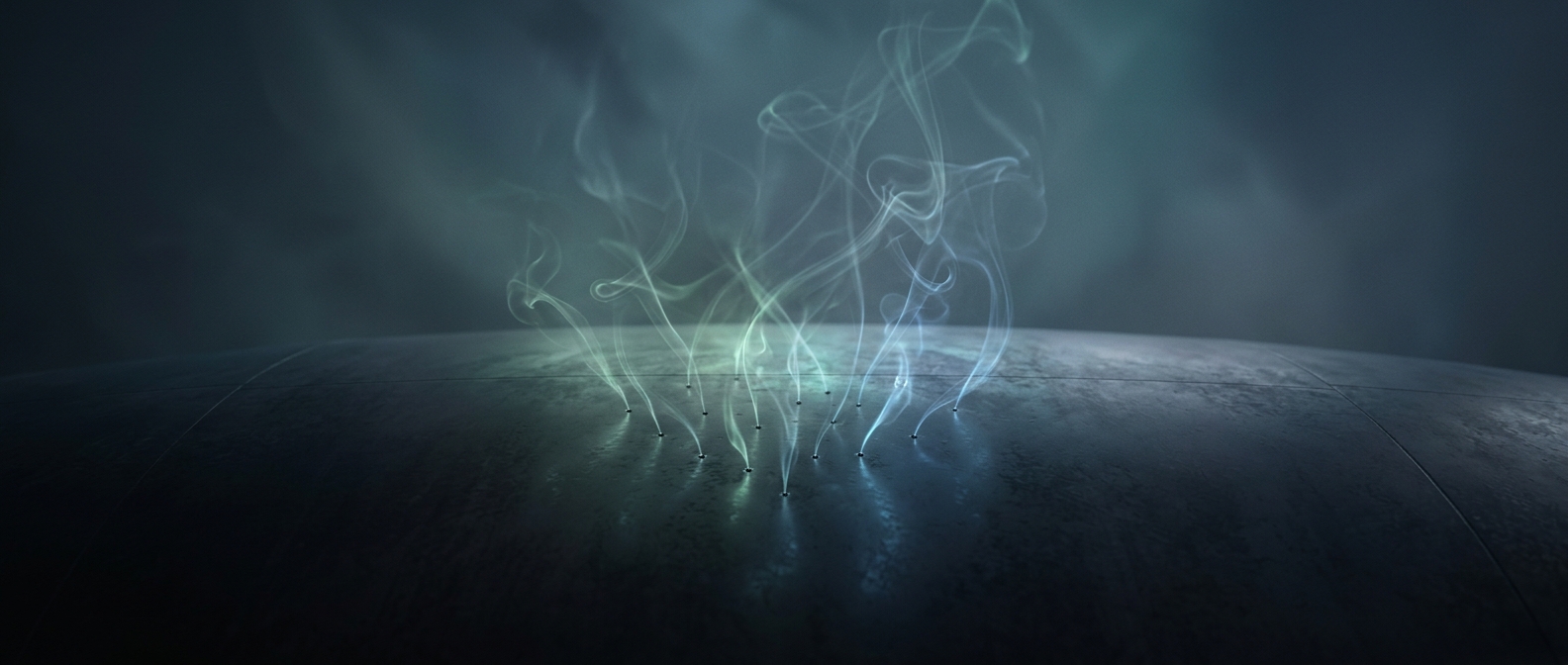 Gases escaping through ridiculously tiny holes