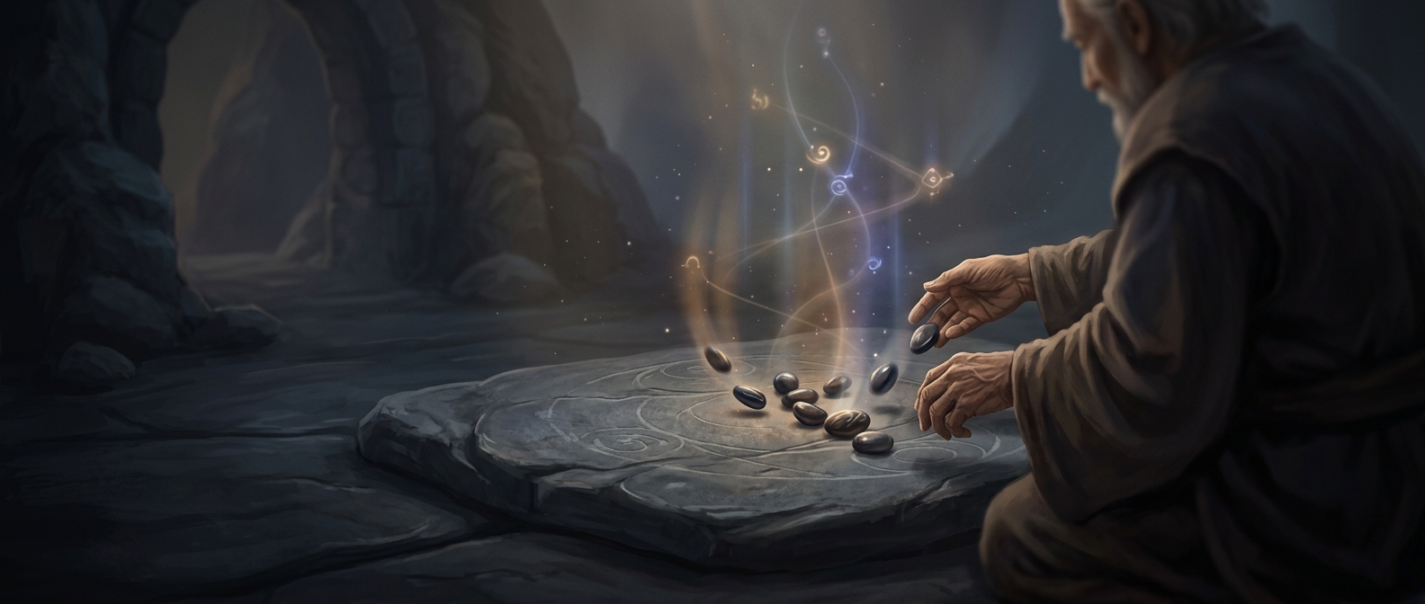 Rolling pebbles to solve daily problems