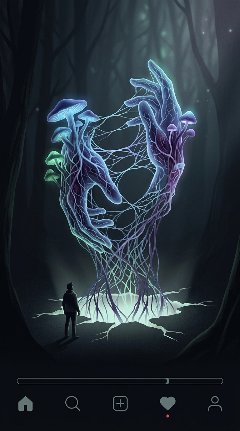 You will never look at a forest the same way. What eerie, human-like trait do underground mushroom networks possess?