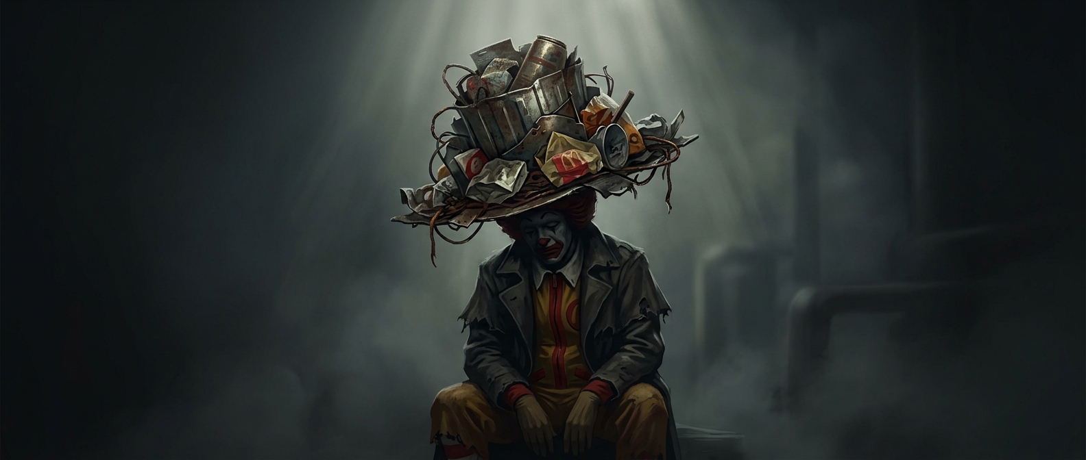 Ronald McDonald's original costume was pure nightmare fuel