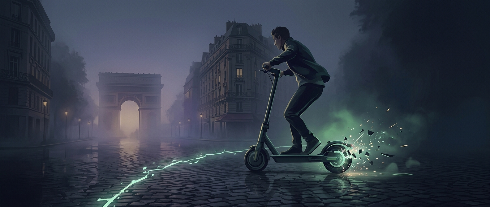 Cross the wrong line and your e-scooter may slow to a crawl