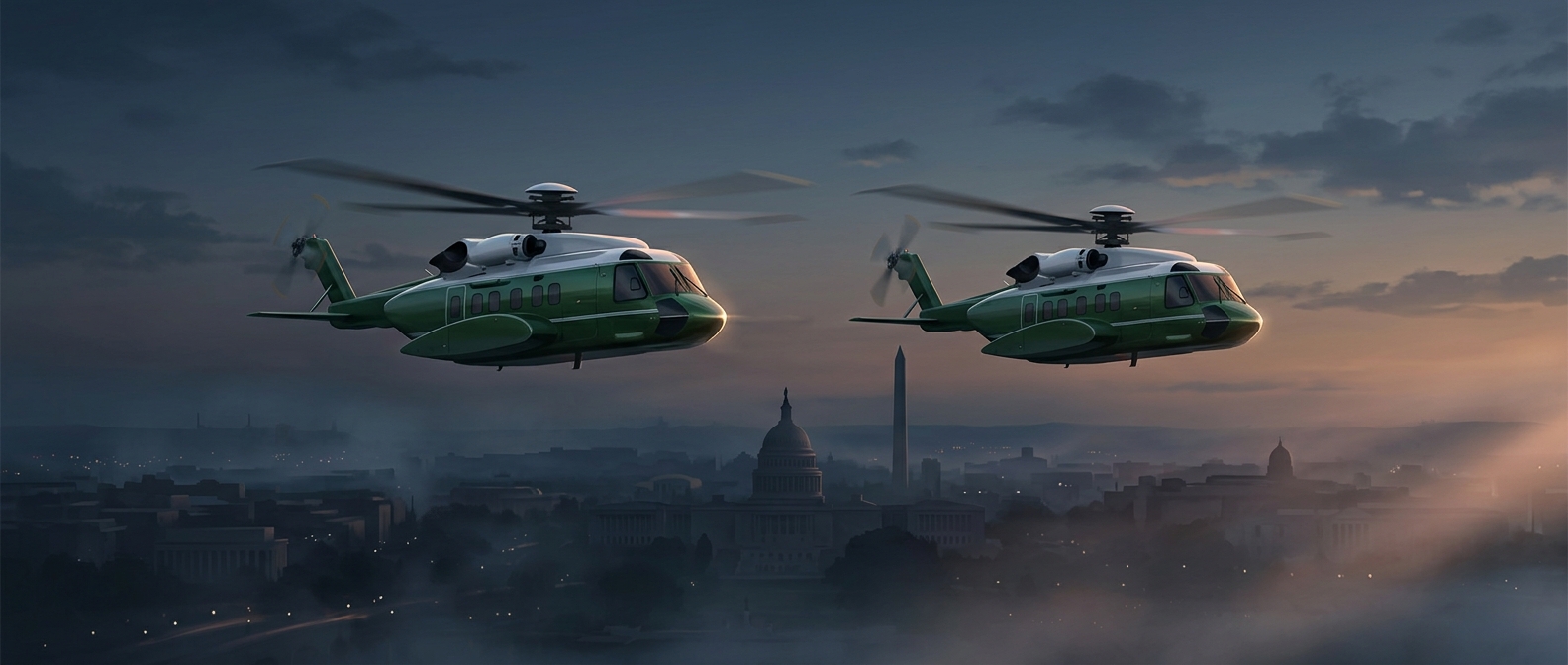 Why the President's helicopter flies with decoys