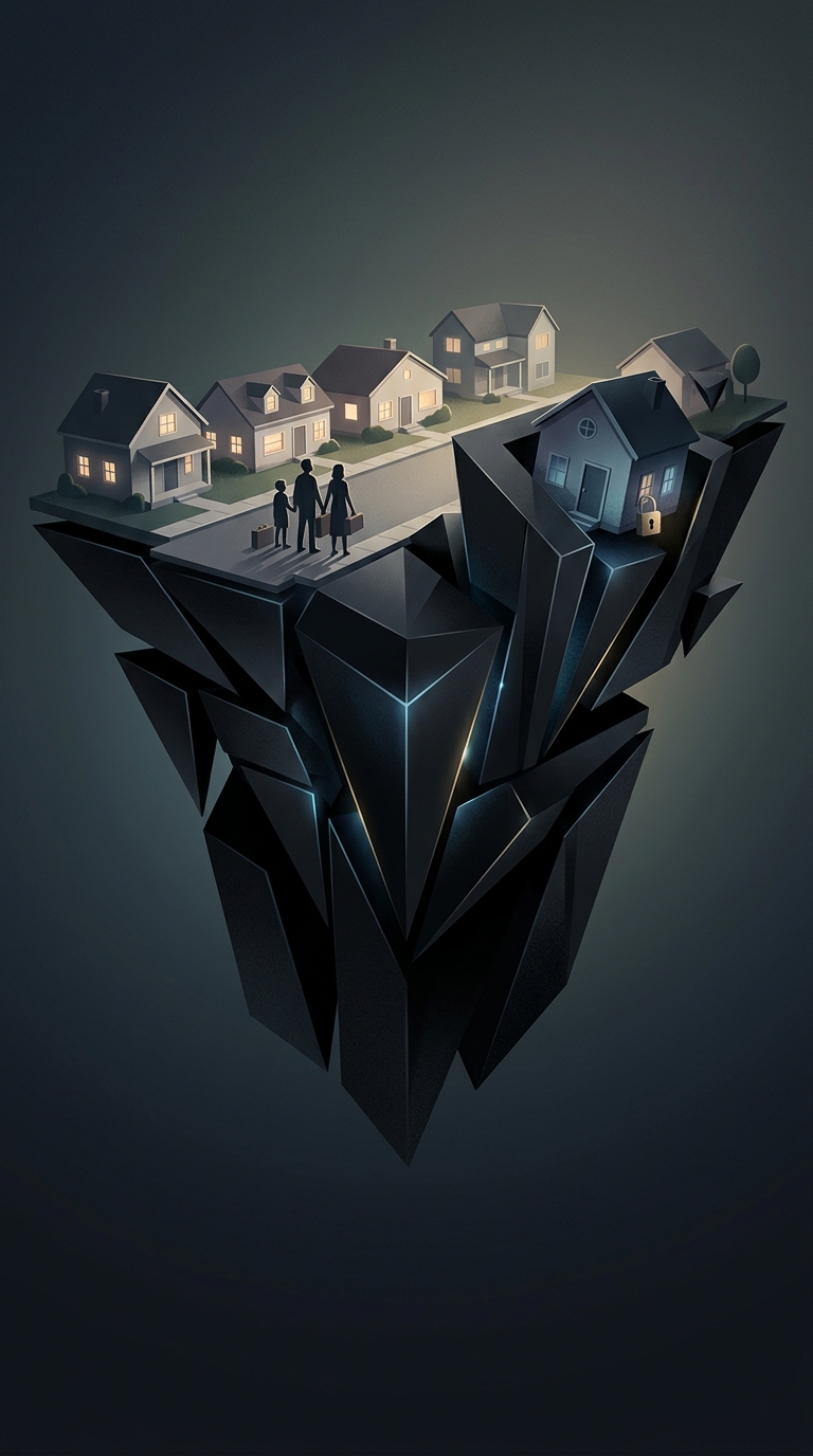 Who is quietly buying up massive blocks of normal suburban houses and permanently locking out middle-class families?