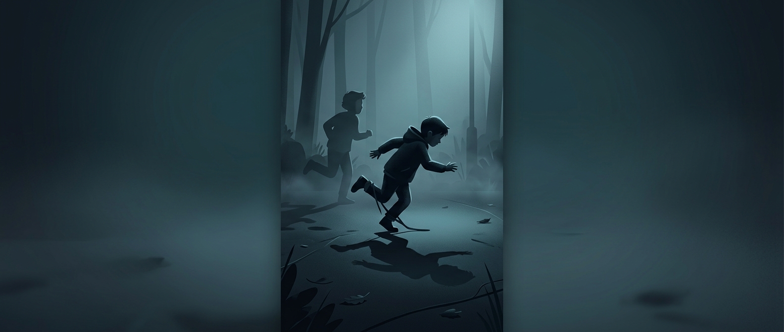 Игра в «догонялки с тенью» заставляет детей спотыкаться на ровном месте