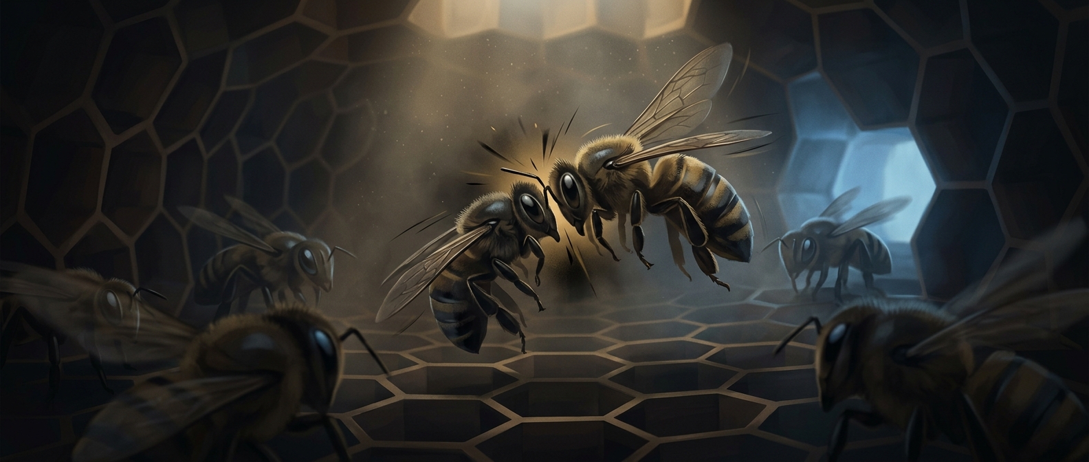 Honeybees can headbutt scouts over bad hive choices
