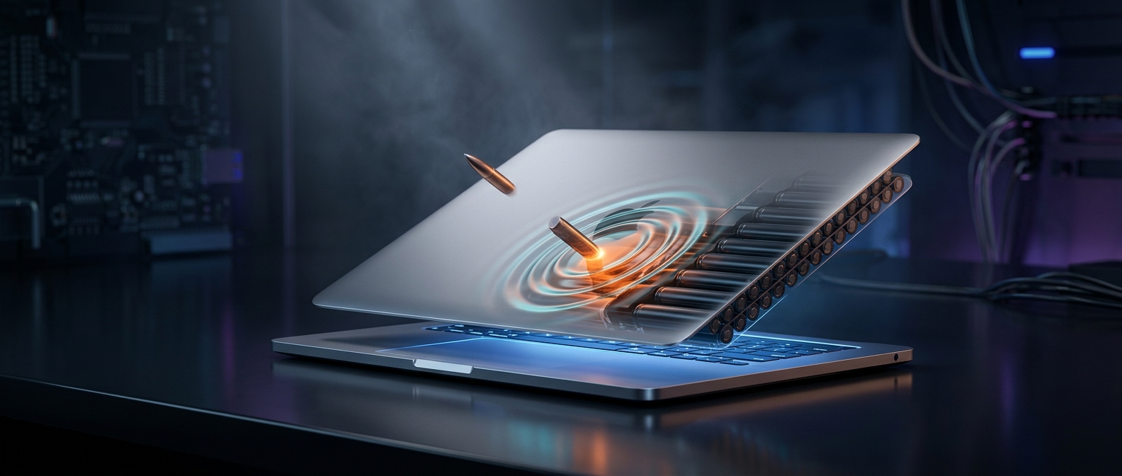 Может ли батарея MacBook остановить пулю