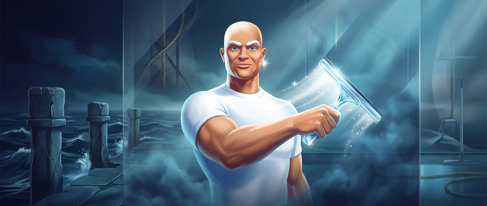 Mr. Clean was modeled directly after a muscular sailor