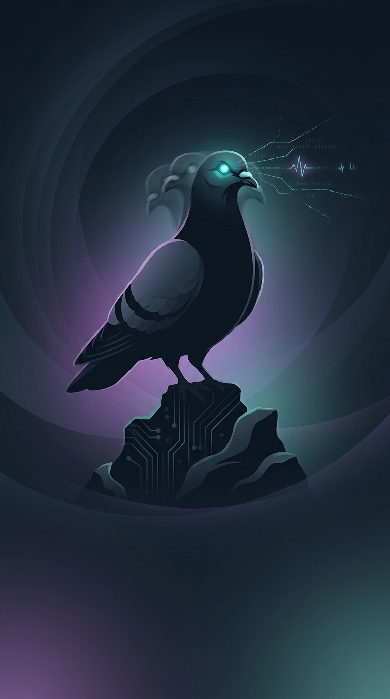Why do pigeons constantly bob their heads aggressively back and forth when they walk?