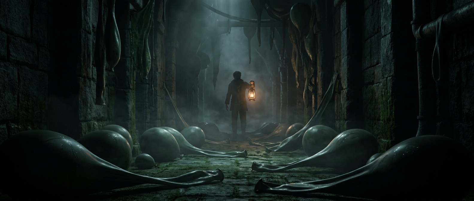 The terrifying sound in Amnesia is just squeaky rubber
