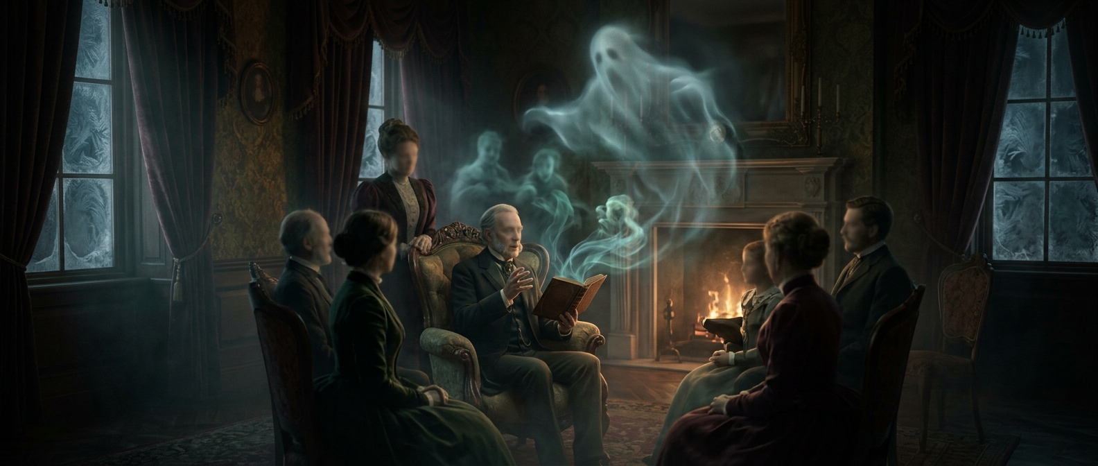 Victorians spent Christmas telling ghost stories