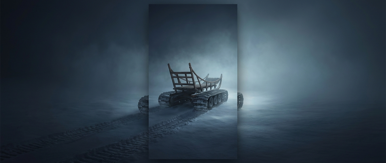 The tank-tread sleds that led to snowmobiles