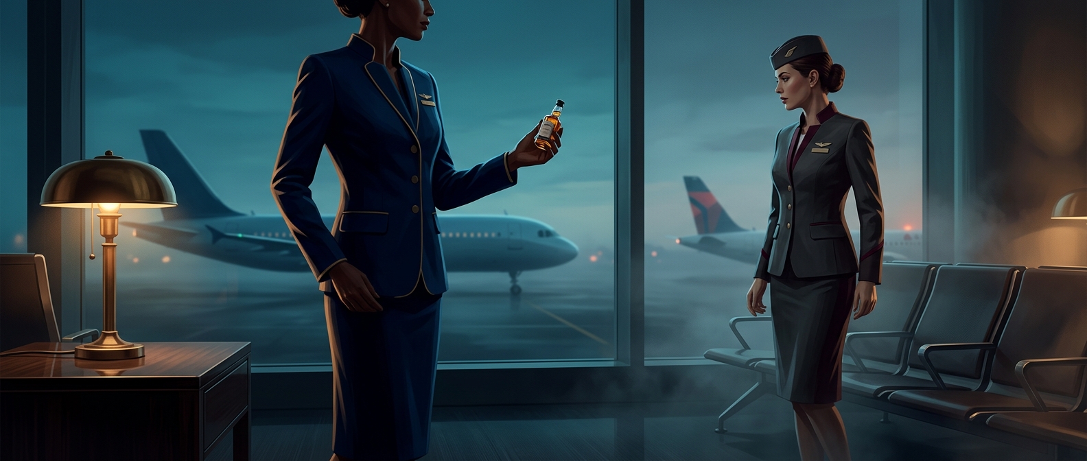 KLM once served gin in collectible miniature houses