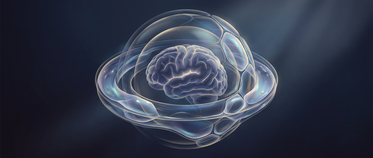 Your brain floats in its own cushioning fluid