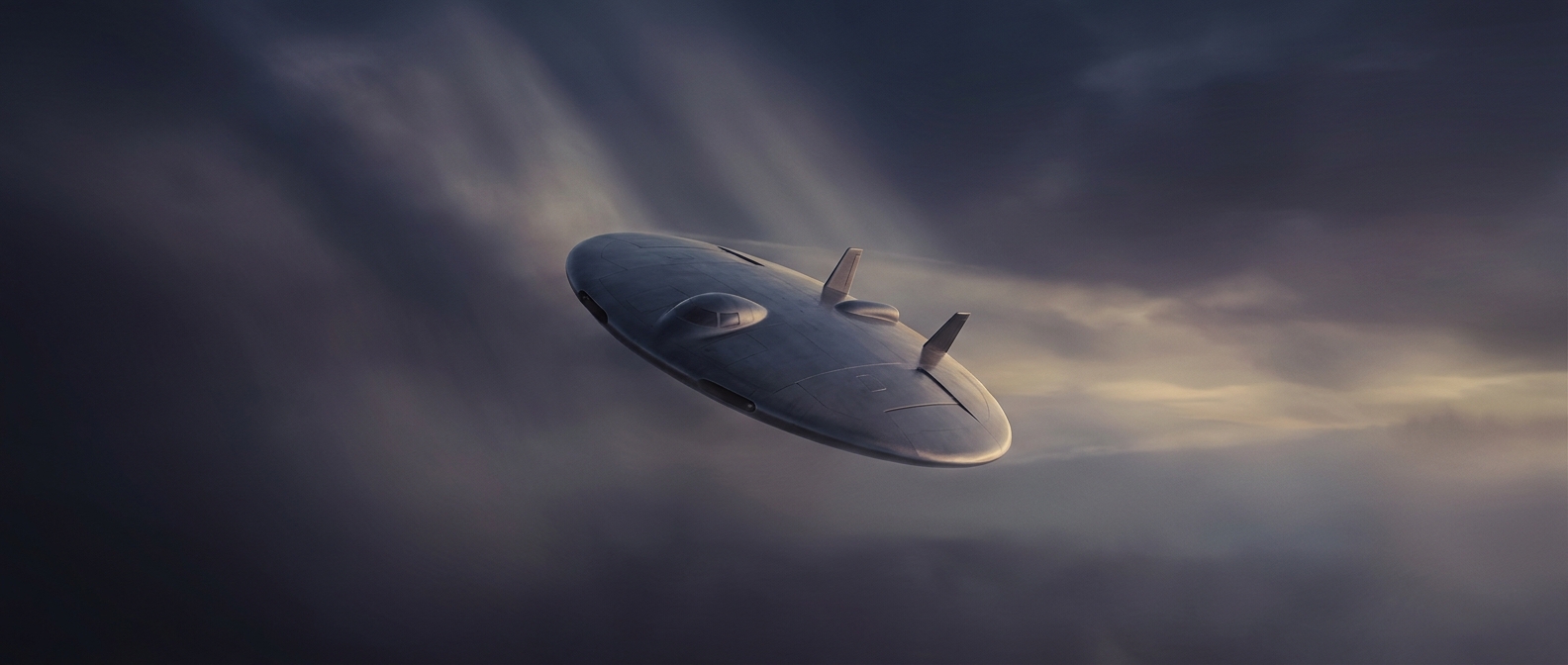 The round, flat airplane that actually flew