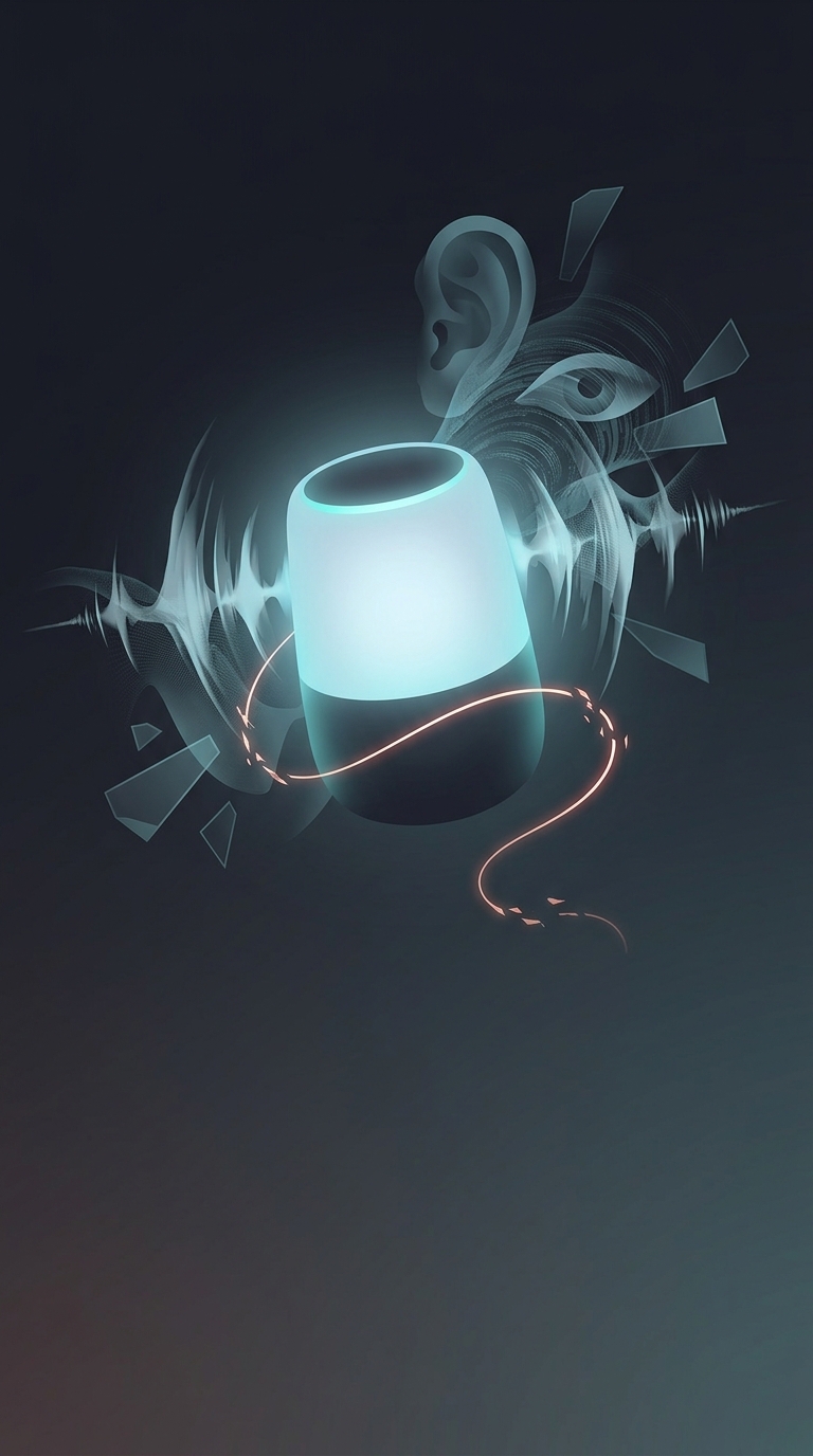 What usually happens to the audio when you accidentally trigger your smart speaker during a private chat?