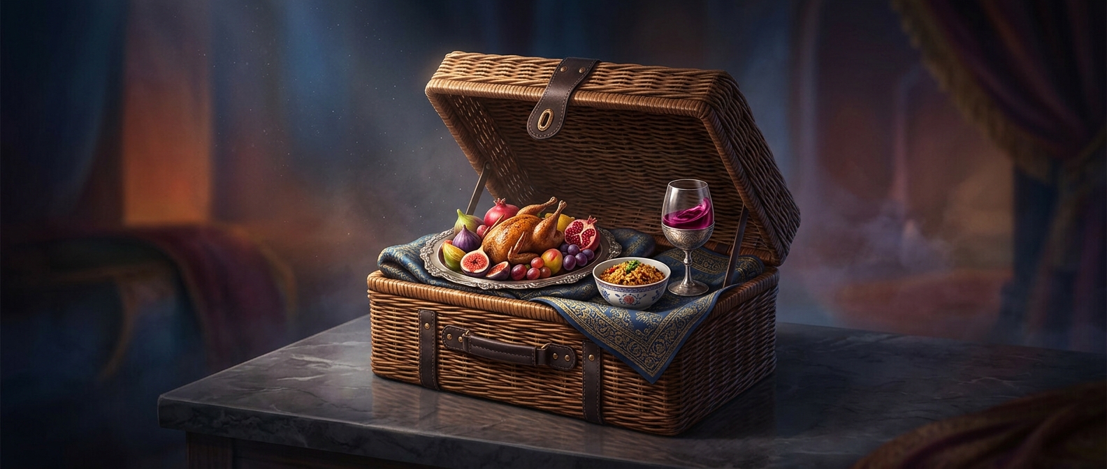 Why picnic baskets have so many compartments