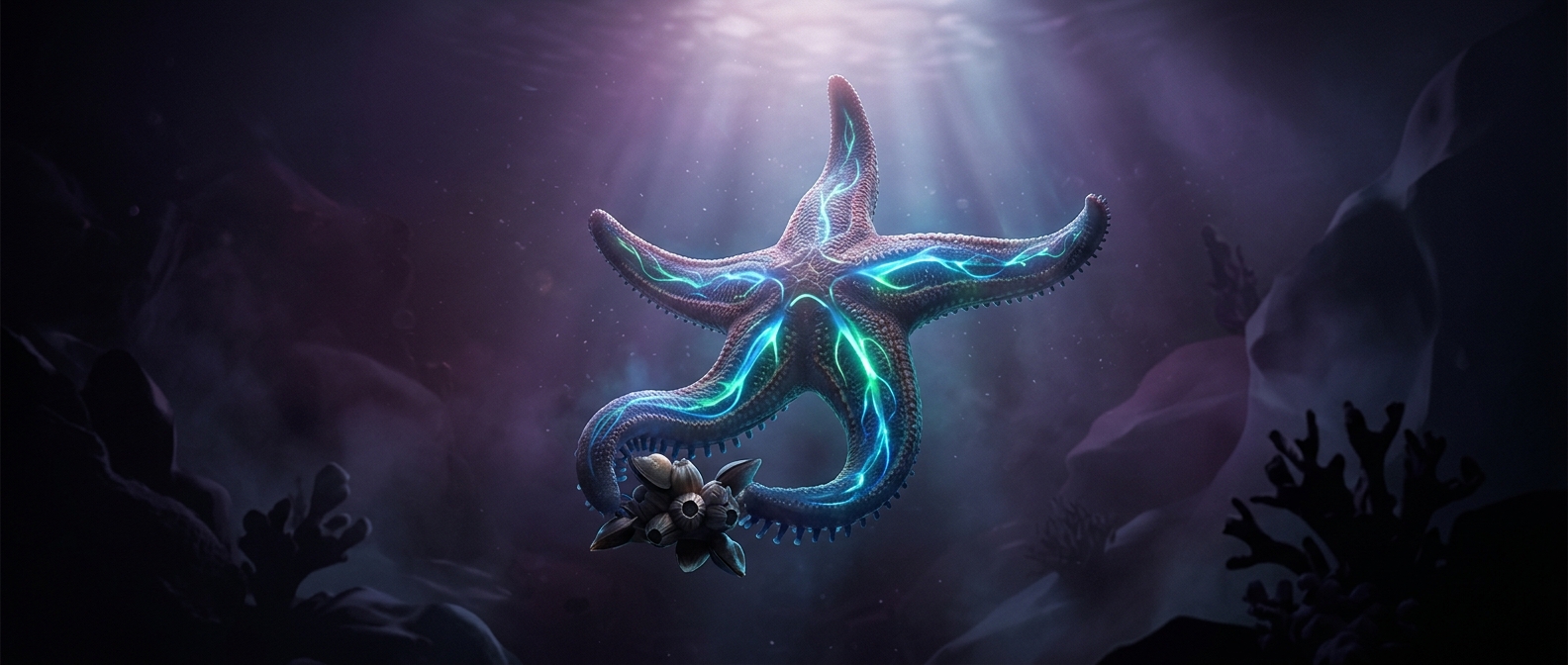 How starfish survive without a brain or blood