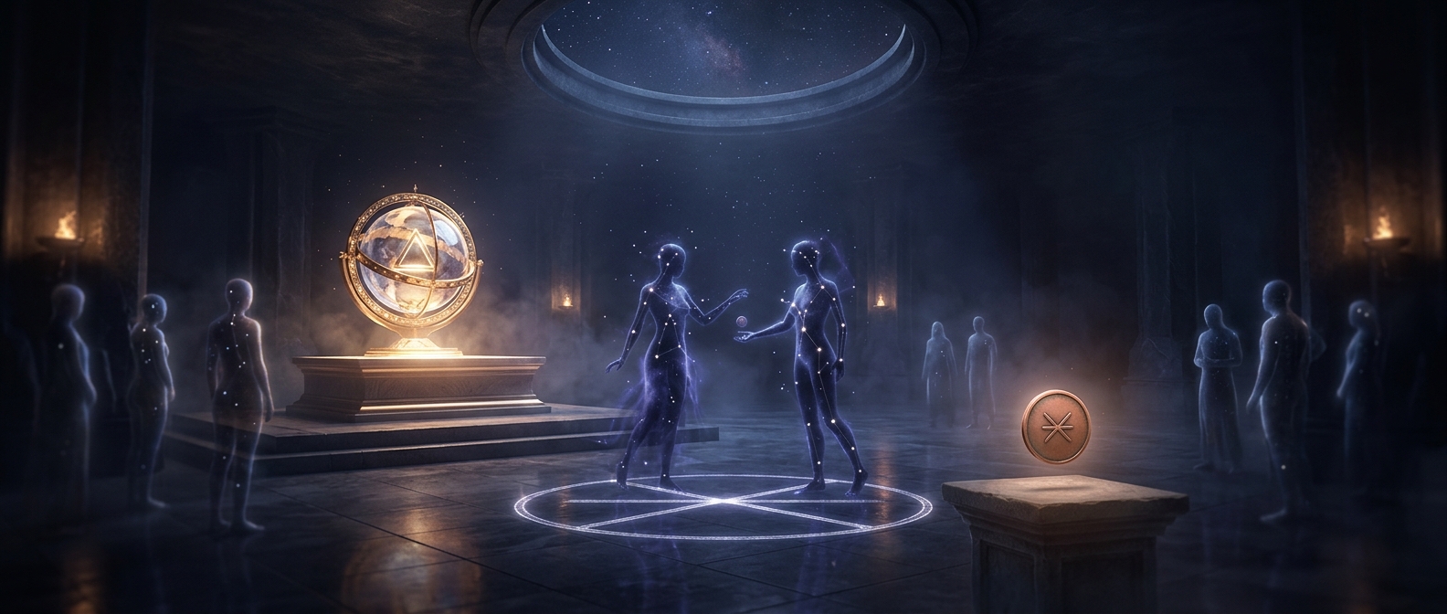 In astrology, a sextile links planets at a 60-degree angle and demands effort to use
