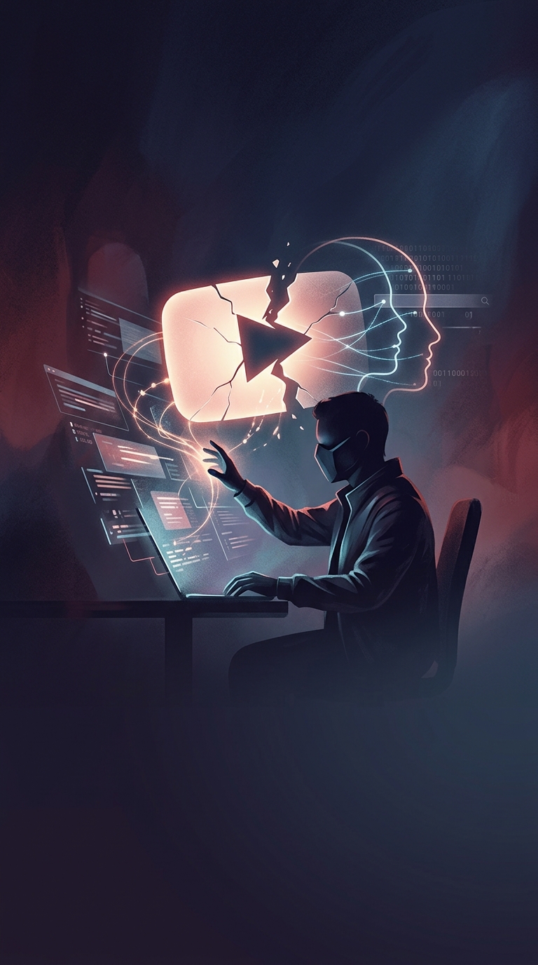 Before becoming a massive video platform, YouTube was originally registered to serve what surprising purpose?