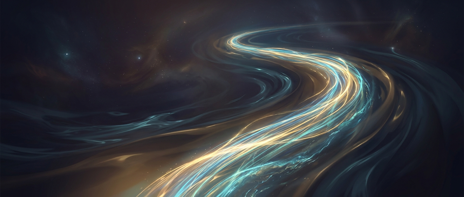 Flowing water can drag light along