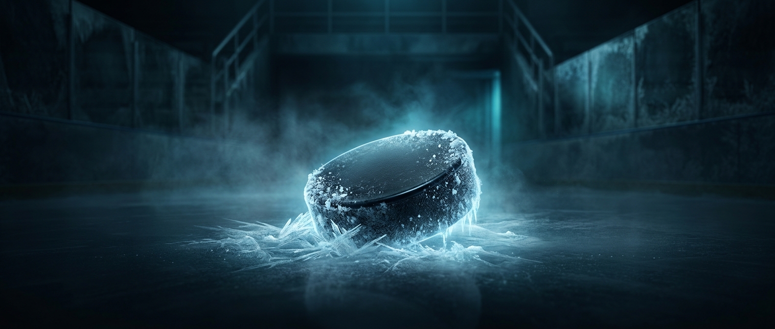 Why hockey pucks are kept in a freezer