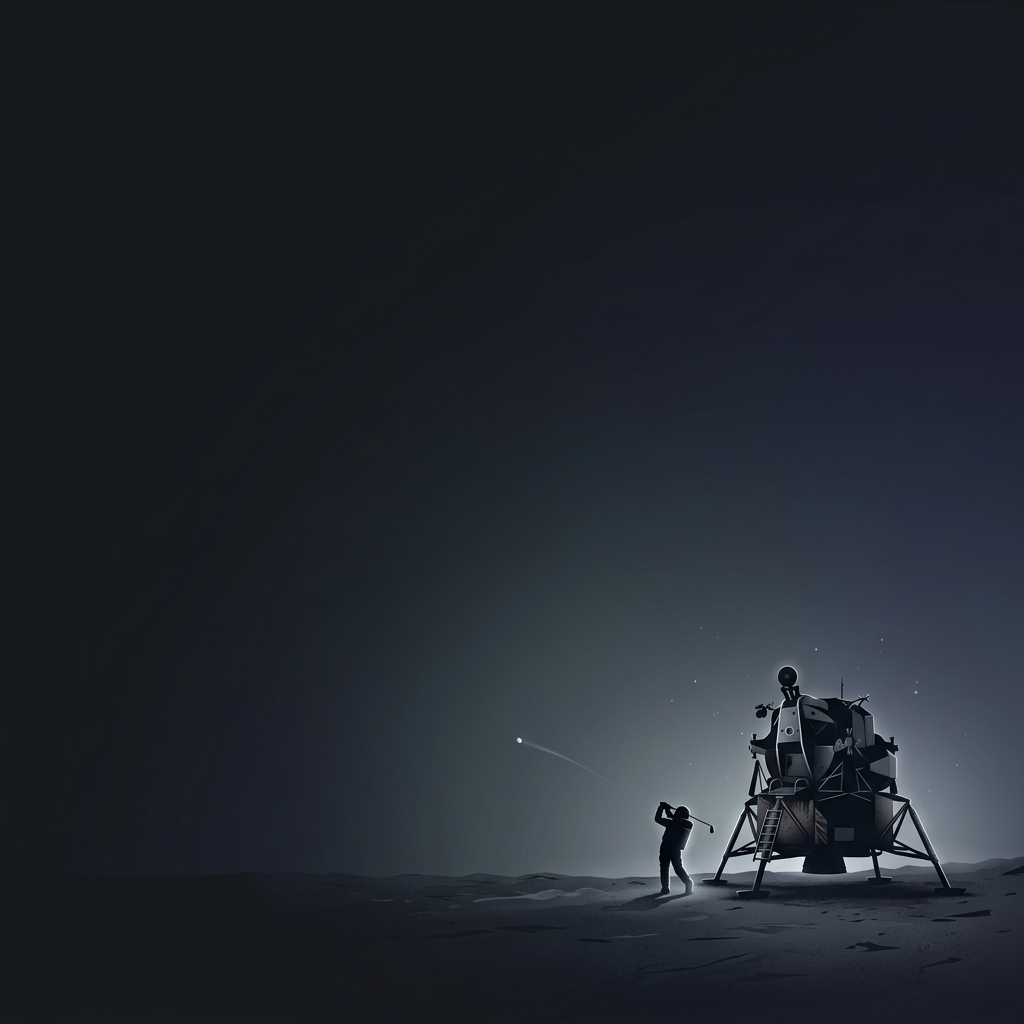 The astronaut who played golf on the Moon