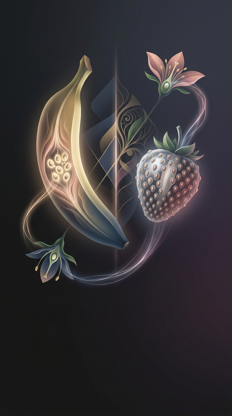 Botanically speaking, bananas qualify as berries, while strawberries absolutely do not.