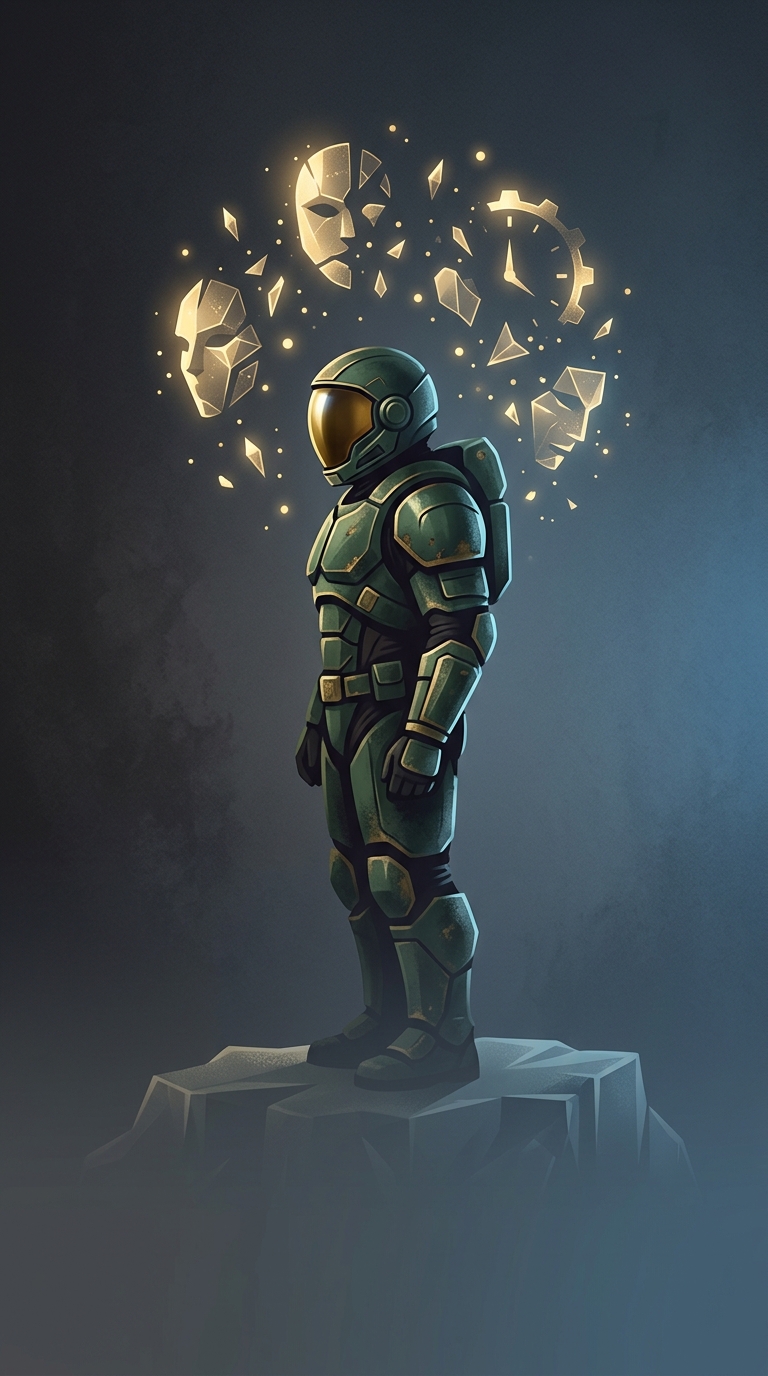 Разработчики оригинальной видеоигры Halo сделали культового Мастера Чифа безликим киборгом в зеленой броне исключительно потому, что у них не было времени или бюджета на анимацию…