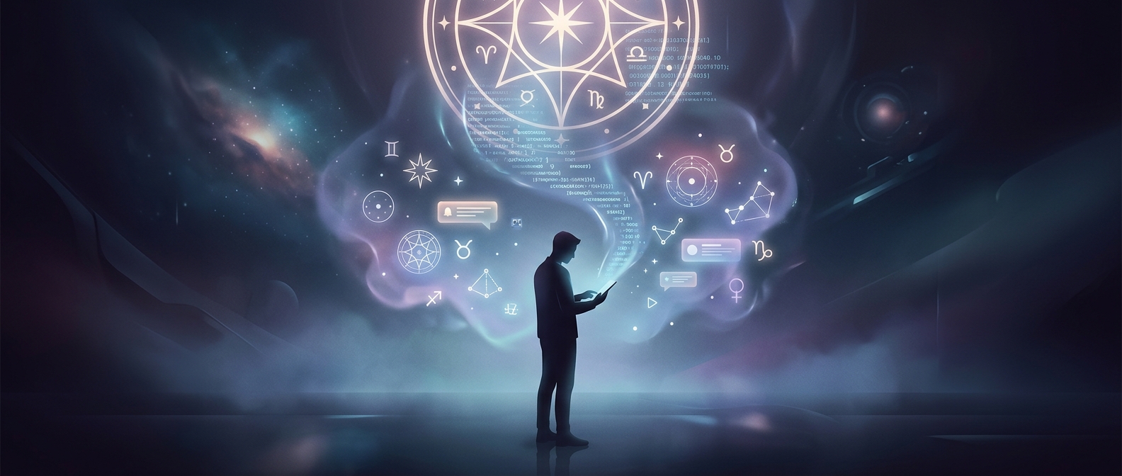 Astrological algorithms generate vague notifications