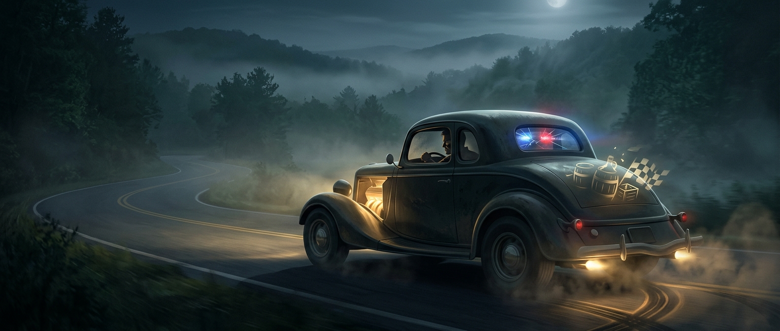 NASCAR began with cars built to outrun police