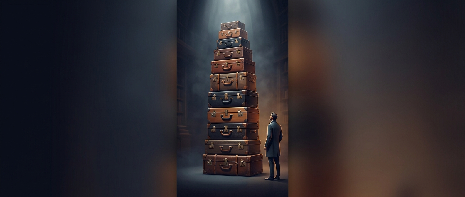 Why old travel trunks became flat-topped