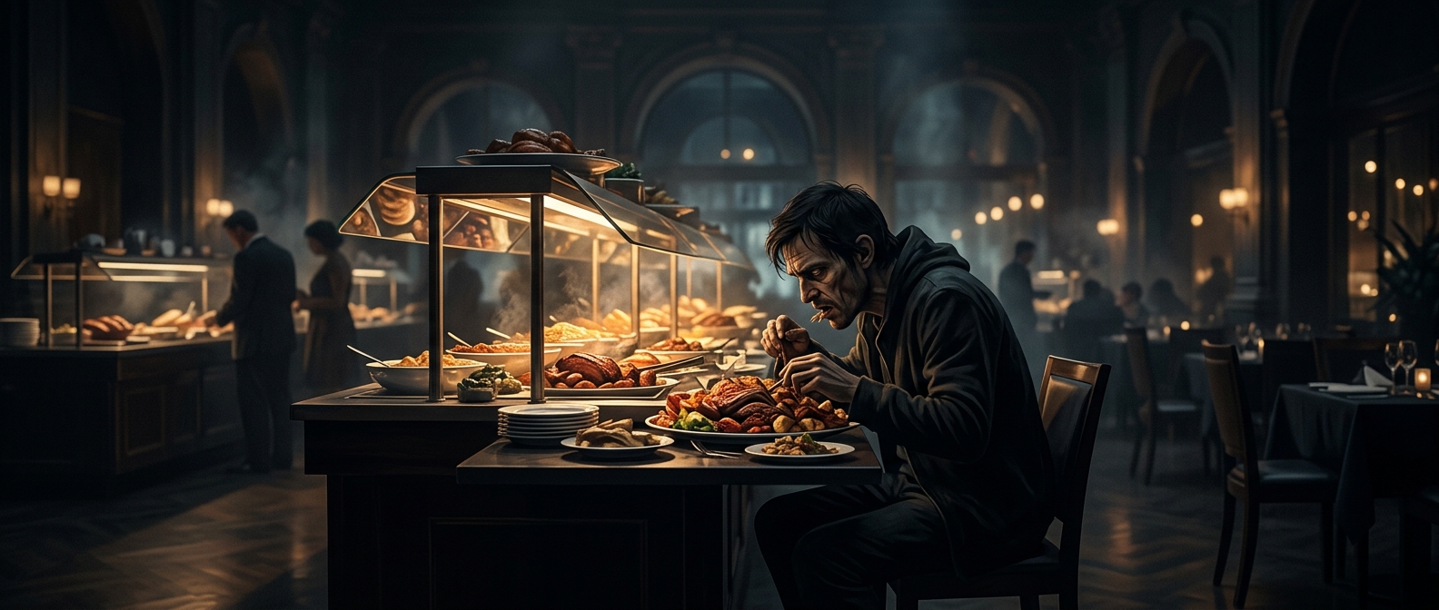 Шведские столы рискуют разориться, если фиксированная цена привлечёт самых голодных гостей
