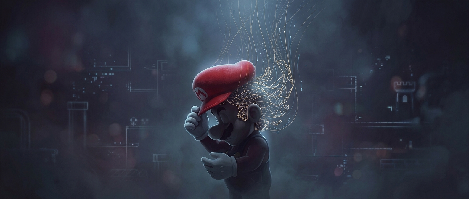 Mario’s hat began as an animation shortcut