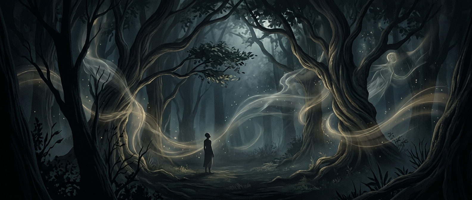 African Folklore Holds Sacred Woodlands As Places Where Ancestors Still Speak When Wind Crosses Trees