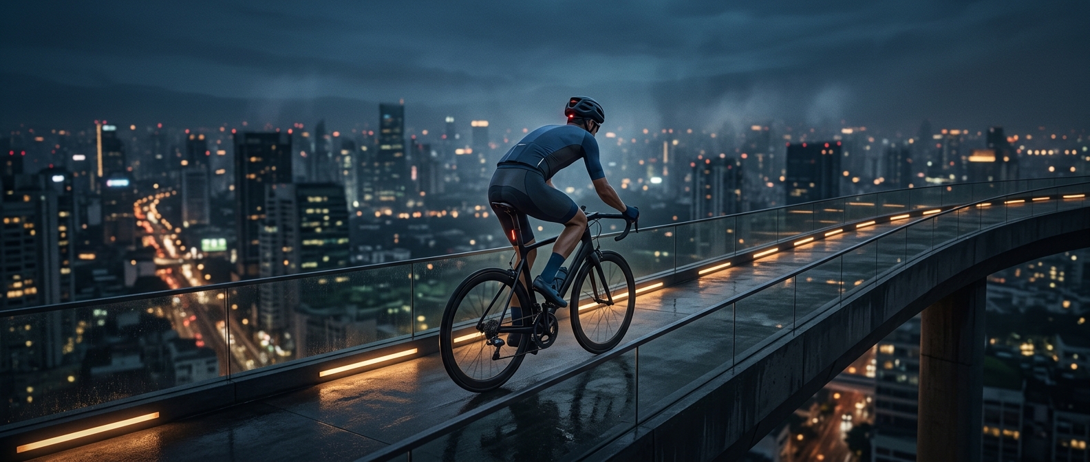 Adults wear spandex to pedal bikes on weekends